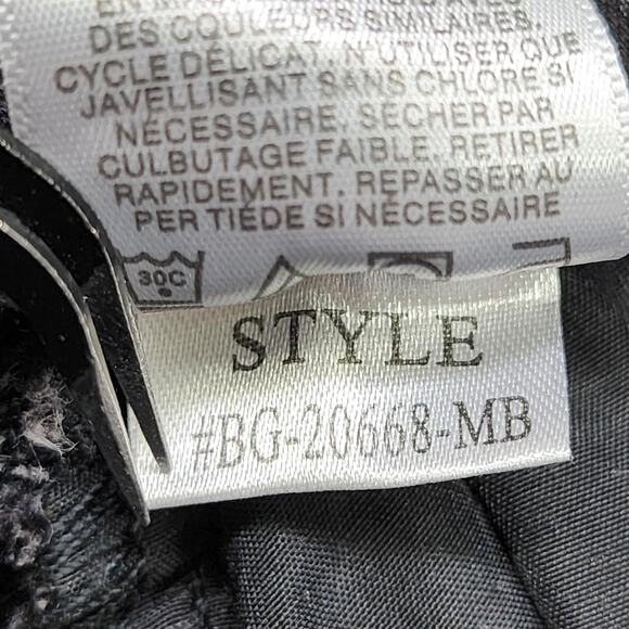 Simple Society Jeans Women 3/26 Black Faded Denim High Rise Cargo Jogger Stretch - Picture 6 of 11